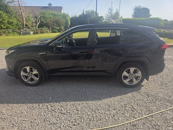 Toyota RAV4 SUV, Petrol Hybrid, 2019, Black