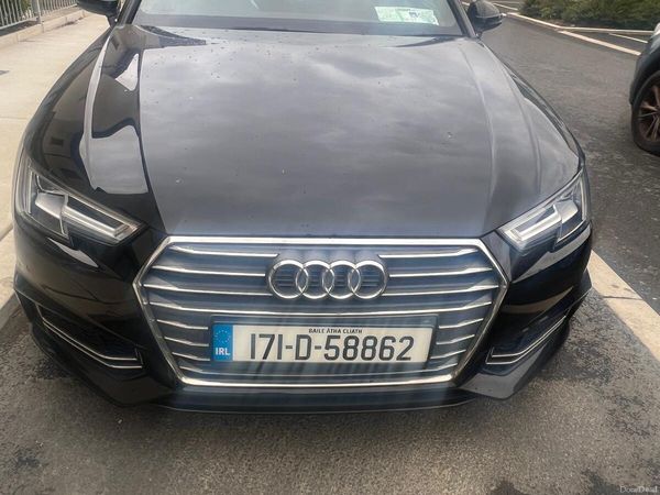 Audi A4 Saloon, Diesel, 2017, Black