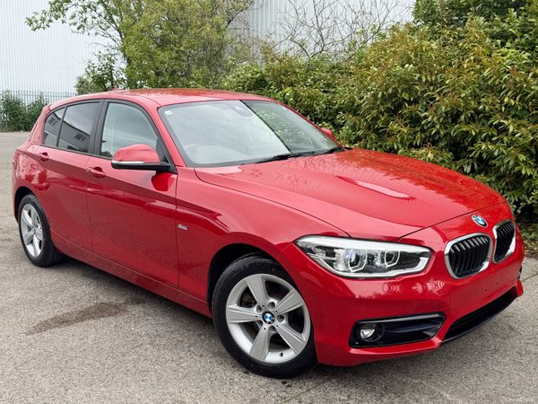BMW 1-Series Hatchback, Diesel, 2018, Red