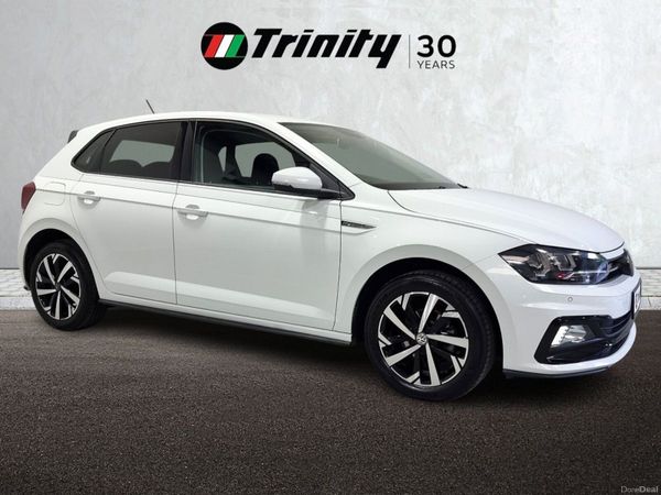 Volkswagen Polo Hatchback, Petrol, 2019, White