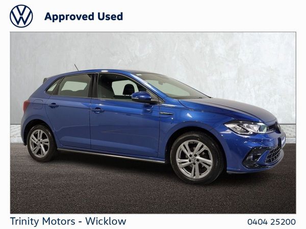 Volkswagen Polo Hatchback, Petrol, 2022, Blue