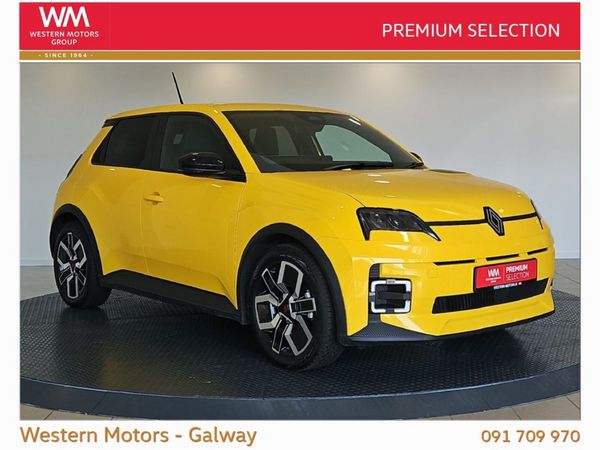 Renault 5 Hatchback, Electric, 2025, Yellow