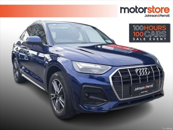 Audi Q5 SUV, Petrol Plug-in Hybrid, 2024, Blue