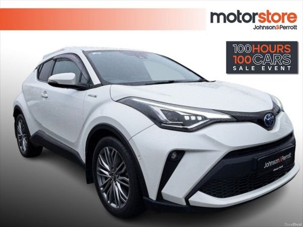 Toyota C-HR Hatchback, Petrol Hybrid, 2021, White