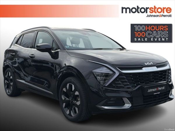 Kia Sportage SUV, Petrol Plug-in Hybrid, 2023, Black