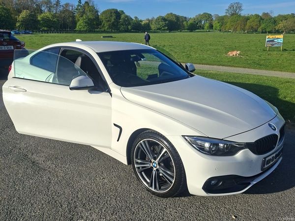 BMW 4-Series Coupe, Diesel, 2018, White