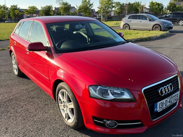 Audi A3 Hatchback, Petrol, 2013, Red