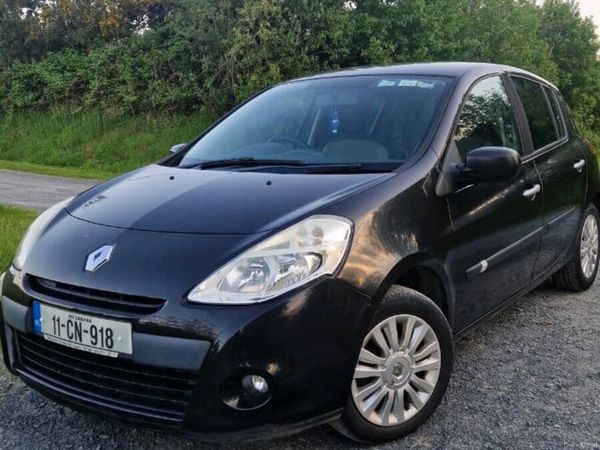Renault Clio Hatchback, Ethanol Petrol, 2011, Black