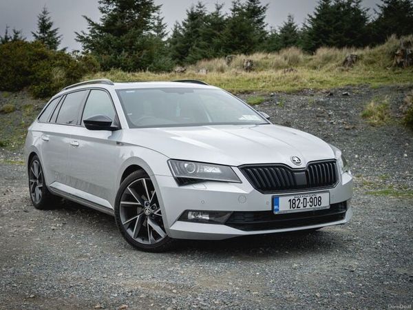 Skoda Superb Estate, Diesel, 2018, Grey