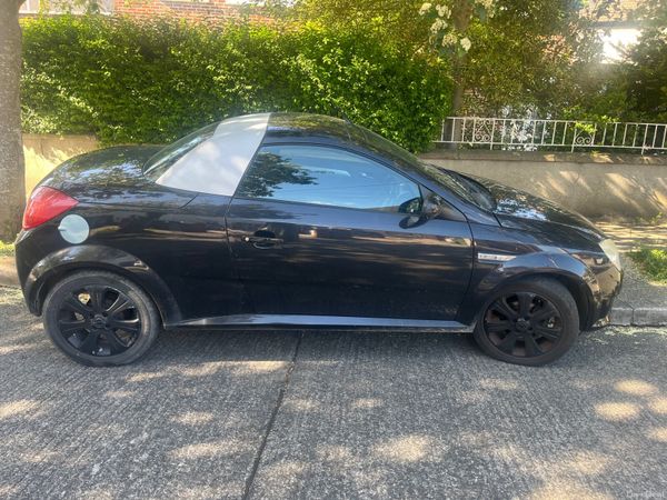 Opel Tigra Convertible, Petrol, 2008, Black