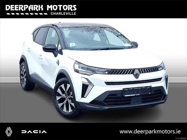 Renault Captur Hatchback, Petrol Hybrid, 2026, White