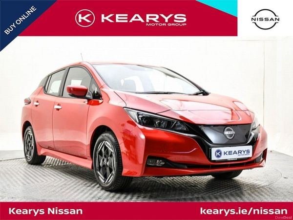 Nissan Leaf Hatchback, Electric, 2023, Red
