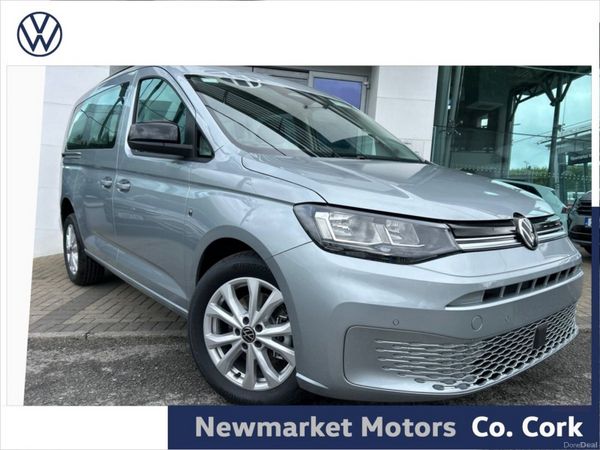 Volkswagen Caddy Maxi Life MPV, Petrol Plug-in Hybrid, 2026, Silver