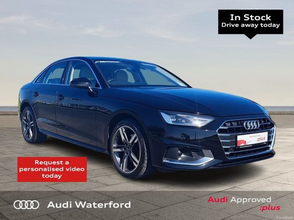 Audi A4 Saloon, Diesel, 2022, Black