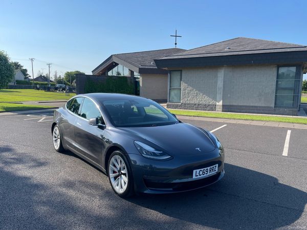 Tesla Model 3 Saloon, Electric, 2019, Grey