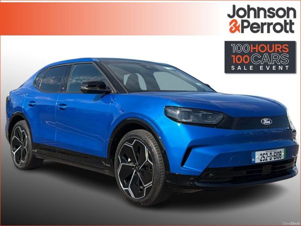Ford Capri MPV, Electric, 2025, Blue