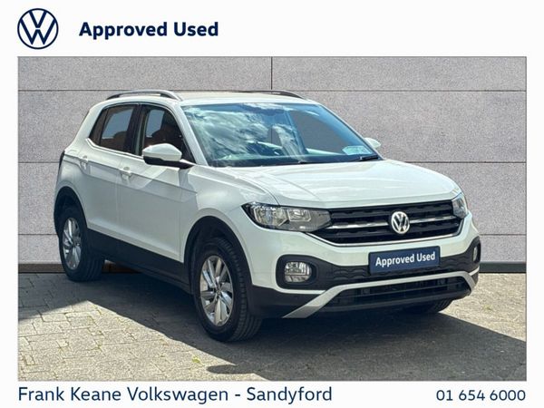 Volkswagen T-Cross Estate, Petrol, 2020, White