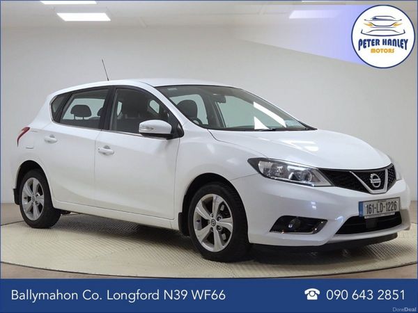 Nissan Pulsar Hatchback, Diesel, 2016, White