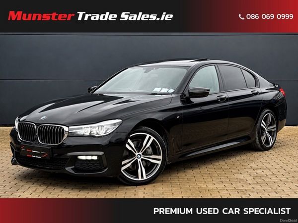 BMW 7-Series Saloon, Diesel, 2018, Black