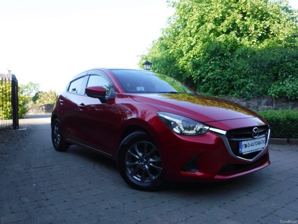 Mazda Demio Hatchback, Petrol, 2017, Red