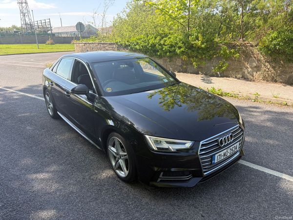 Audi A4 Saloon, Diesel, 2017, Black