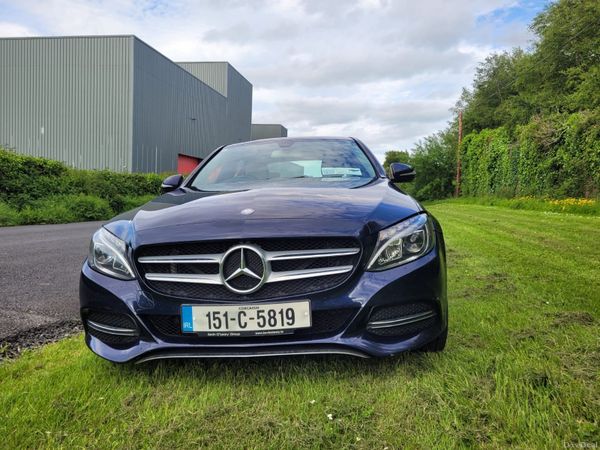 Mercedes-Benz C-Class Saloon, Diesel, 2015, Blue