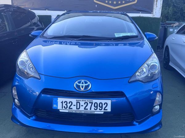 Toyota Aqua Hatchback, Petrol Hybrid, 2013, Blue