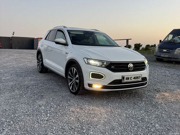 Volkswagen T-Roc SUV, Petrol, 2019, White