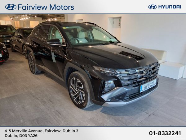 Hyundai Tucson SUV, Petrol Plug-in Hybrid, 2026, Black