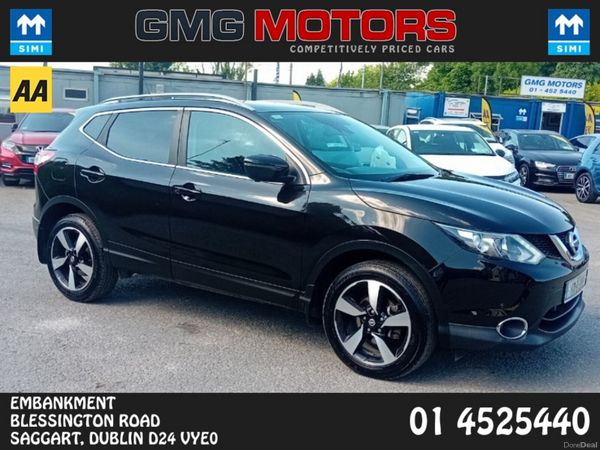 Nissan Qashqai MPV, Petrol, 2017, Black