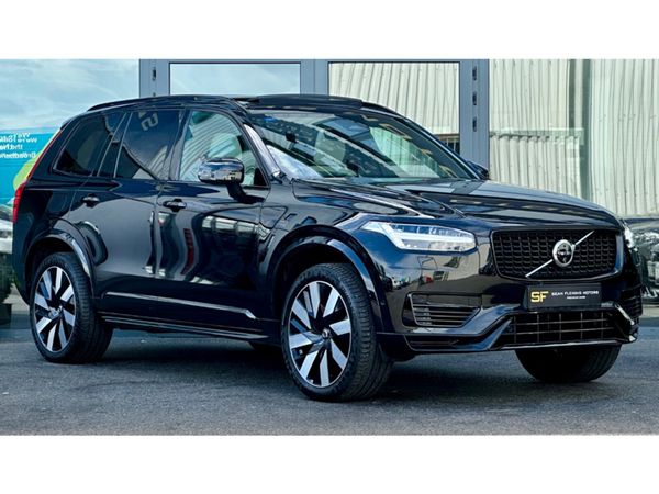 Volvo XC90 Estate, Petrol Plug-in Hybrid, 2024, Black