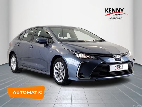 Toyota Corolla Saloon, Petrol Hybrid, 2021, Grey