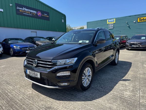 Volkswagen T-Roc SUV, Petrol, 2018, Black