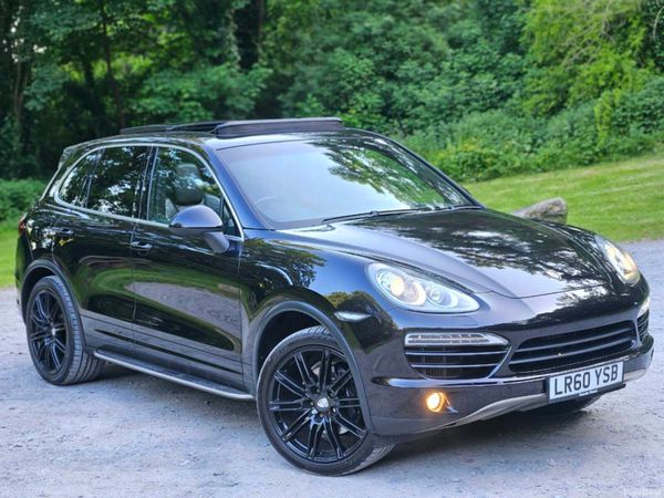 Porsche Cayenne SUV, Diesel, 2010, Black
