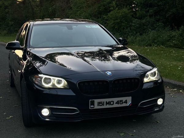BMW 5-Series Saloon, Petrol, 2015, Blue