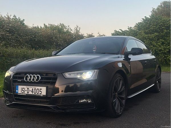 Audi A5 Hatchback, Petrol, 2015, Black