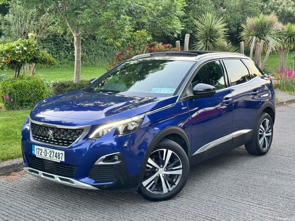 Peugeot 3008 SUV, Diesel, 2017, Blue