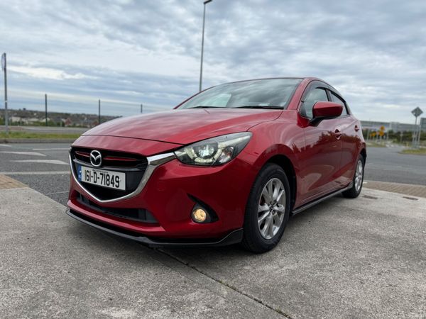 Mazda Demio Hatchback, Petrol, 2016, Red
