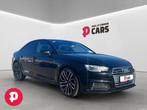 Audi A4 Saloon, Diesel, 2018, Black