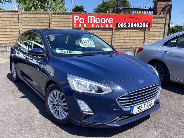 Ford Focus Hatchback, Petrol, 2019, Blue
