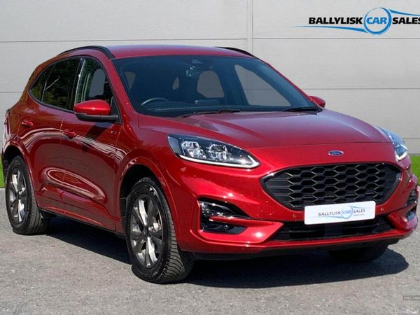 Ford Kuga SUV, Petrol Plug-in Hybrid, 2024, Red