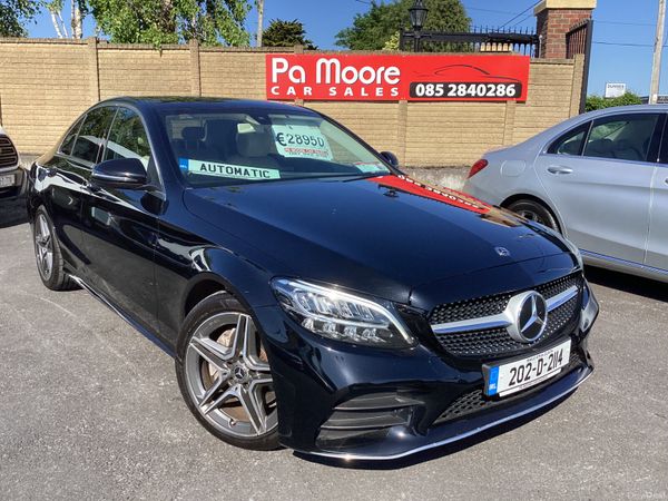 Mercedes-Benz C-Class Saloon, Diesel, 2020, Black