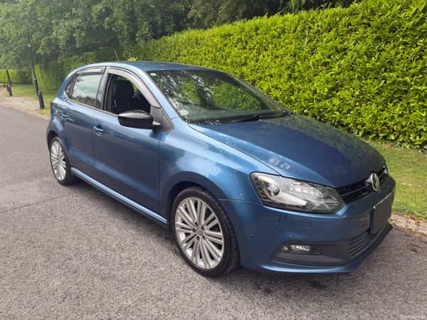 Volkswagen Polo Hatchback, Petrol, 2017, Blue