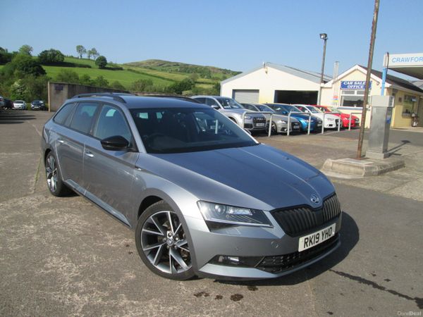 Skoda Superb Estate, Diesel, 2019, Grey