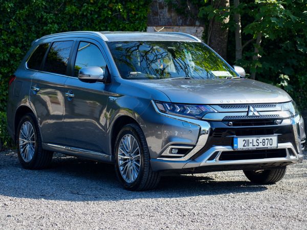 Mitsubishi Outlander SUV, Petrol Plug-in Hybrid, 2021, Grey