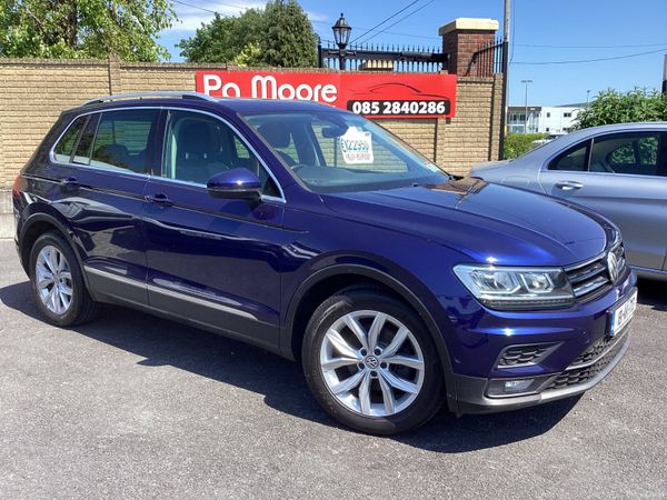 Volkswagen Tiguan SUV, Diesel, 2018, Blue