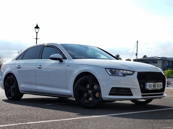 Audi A4 Saloon, Petrol, 2016, White