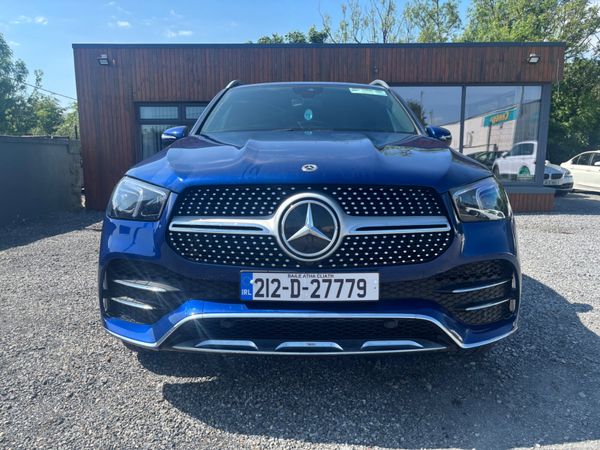 Mercedes-Benz GLE SUV, Diesel Plug-in Hybrid, 2021, Blue