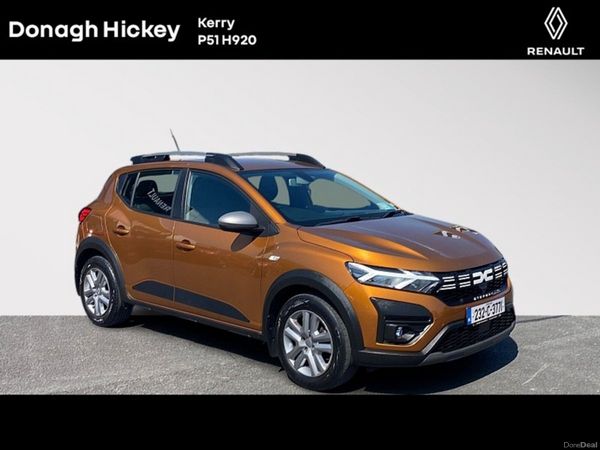 Dacia Sandero Stepway Hatchback, Petrol, 2023, Orange