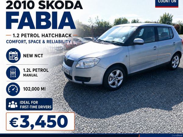 Skoda Fabia Hatchback, Petrol, 2010, Blue